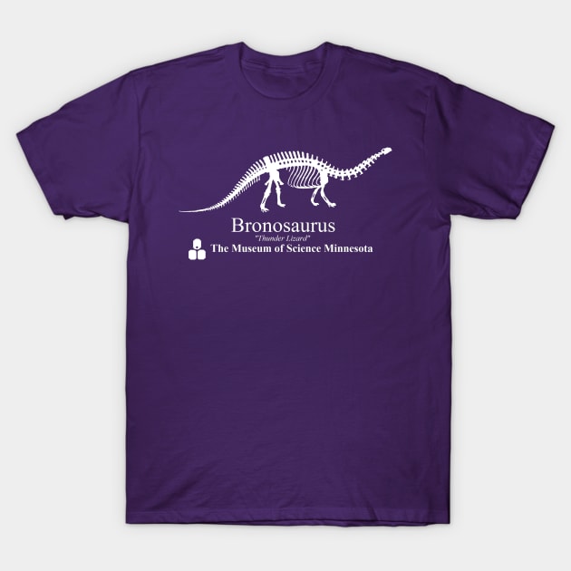 DUSTIN'S STRANGER THINGS BRONTOSAURUS SHIRT T-Shirt by thedeuce